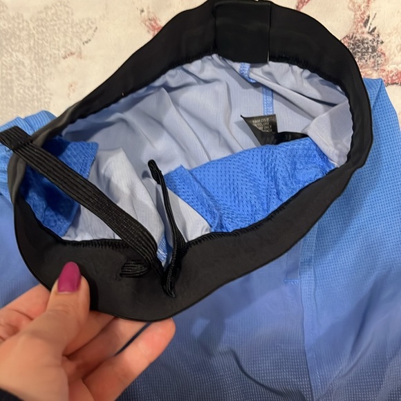 Russel gradient blue quick dry athletic boy shorts - Picture 6 of 7